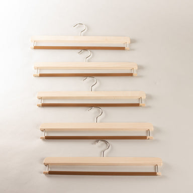 Amsterdam Hanger Company Kledinghanger set voor broek - ongelakt